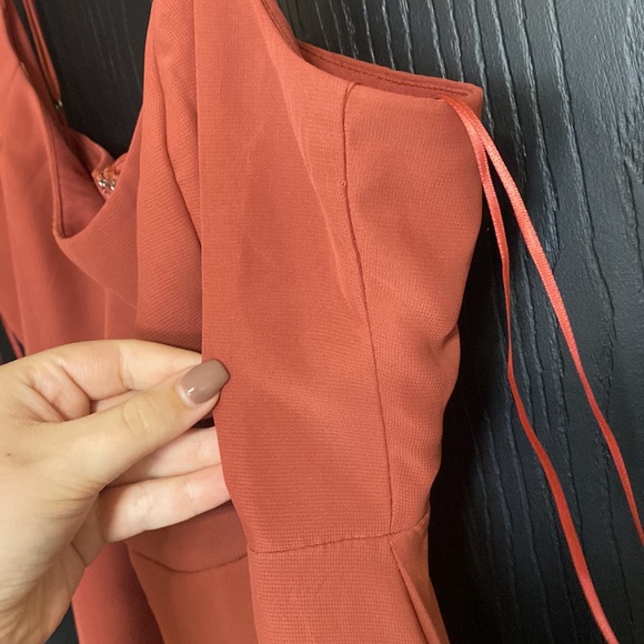 Birdy Grey Chiffon Spice Bridesmaids Dress - Picture 5 of 15